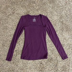 Klassy Network Square Neck Plum Brami Full Length